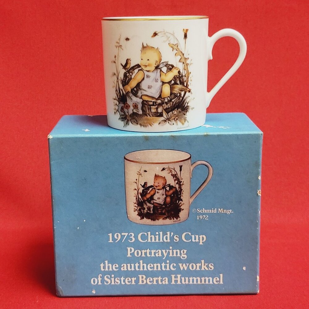 Schmid Berta Hummel Childs Cup First Edition 1973 Annual  Collector Cup